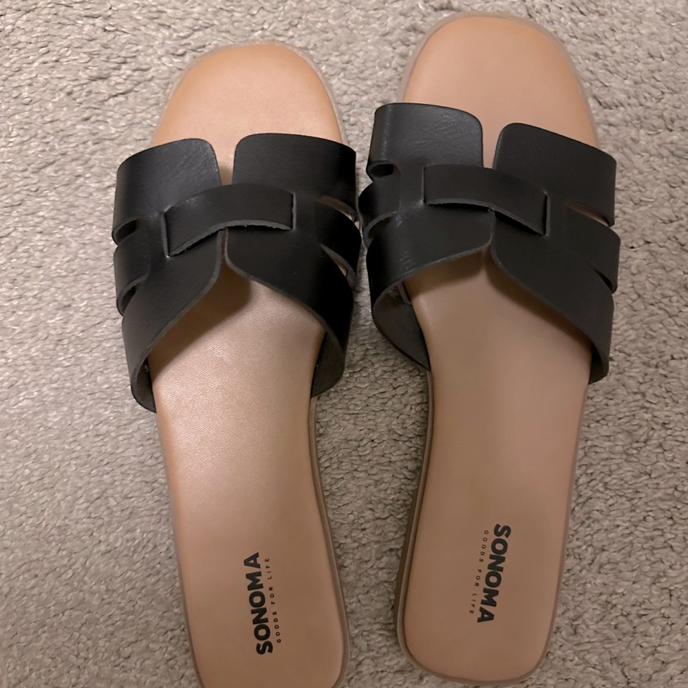 Black Summer Slides